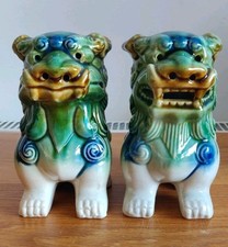 Vintage pair majolica for sale  WHITCHURCH