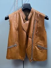 Gilet vintage pelle usato  Mantova