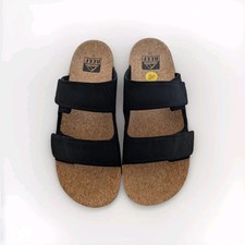 Nova Almofada Masculina REEF Tradewind - Forro de Pé de Cortiça Preto Camurça Artificial 11 , usado comprar usado  Enviando para Brazil