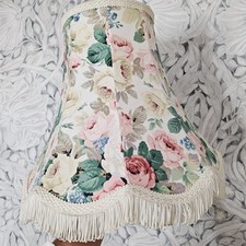 Vtg lampshade cream for sale  GRANTHAM