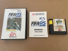 Jogo de futebol Fifa 95 Sega Mega Drive 1994 versão CIB Pal envio rápido dia seguinte, usado comprar usado  Enviando para Brazil