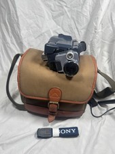 Videocamera vintage sony usato  Bari