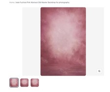 Fuchsia pink abstract for sale  BRISTOL