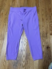 Calça Leggings Lululemon 25" Bolsos Lilás Lavanda Orvalho 20/20W Perfeito Estado comprar usado  Enviando para Brazil