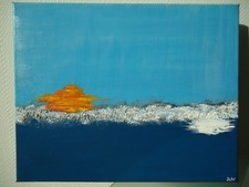 Tableau coucher soleil d'occasion  Habsheim