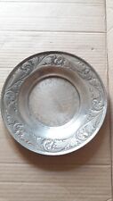Piatto vintage peltro usato  Pavone Canavese