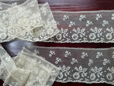 Dentelle ancienne malines d'occasion  Morestel