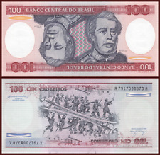 Nota Brasil 100 Cruzeiros P-198 1981-1984 UNC Duque de Caxais comprar usado  Enviando para Brazil