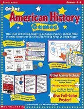 Usado, Great American History Games: More Than 20 Exciting, Ready-To-Go Games,... comprar usado  Enviando para Brazil
