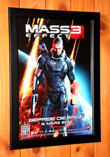 Usado, Mass Effect 3 PlayStation 3 Xbox 360 PS3 antigo raro pequeno pôster/página de anúncio emoldurada. comprar usado  Enviando para Brazil