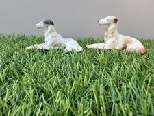 Porcelain figurine borzoi for sale  ASHFORD