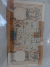 Billet 1000 francs d'occasion  Carnoux-en-Provence