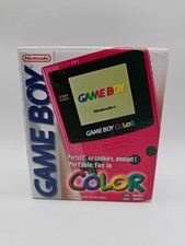 Sistema portátil Nintendo Game Boy Color Berry caja y consola ¡muy limpio! segunda mano  Embacar hacia Mexico