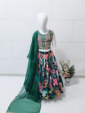 Wedding faux georgette for sale  LEICESTER