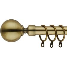Antique brass curtain for sale  WORKSOP