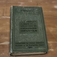Précis clinique opératoire d'occasion  Boussac