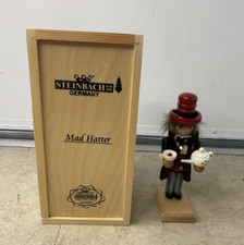 Quebra-Nozes Steinbach Mini 6" Chapeleiro Maluco CAIXA 546/10000 Caixa de Madeira comprar usado  Enviando para Brazil