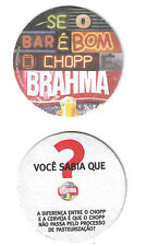 Bierdeckel aus Brasilien cervejaria Brahma Sao Paulo Brasil - 92 mm comprar usado  Enviando para Brazil