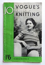 vintage vogue knitting book for sale  UK