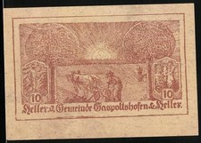 Notgeld gaspoltshofen 1920 gebraucht kaufen  Berlin