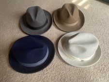 Lot fedora hats for sale  Cedar Lake