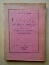 Cocteau secret professionnel d'occasion  Fourchambault