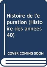 Histoire epuration robert d'occasion  France