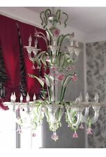 Monumental lustre verre d'occasion  Abscon