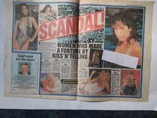 Jessica hahn. page for sale  NEWTON ABBOT