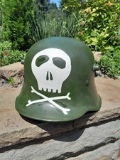 Stahlhelm m18 stosstrupp gebraucht kaufen  Dortmund