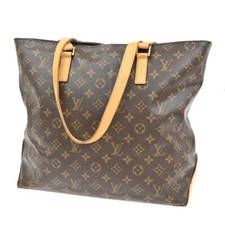 Bolsa de ombro LOUIS VUITTON Cabas Mezzo monograma couro marrom M51151 73EE947 comprar usado  Enviando para Brazil