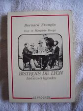 Bistrots lyon histoires d'occasion  Vienne