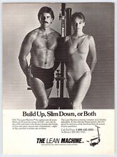 1983 SEXY MAN & WOMAN THE LEAN MACHINE Vintage 8X11 Magazine Ad 1980's JNA10 comprar usado  Enviando para Brazil