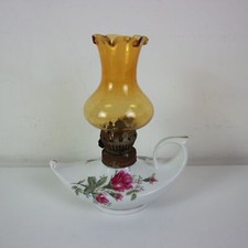 Lampada olio porcellana usato  Modena