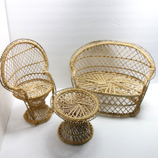 Wicker rattan barbie for sale  Mankato