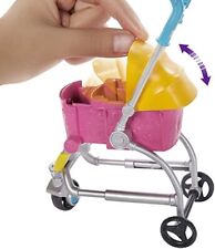 Carrinho de Cachorro Barbie Stroll 'N Play Pups Apenas Mattel 2019 Rosa Laranja Expansível comprar usado  Enviando para Brazil