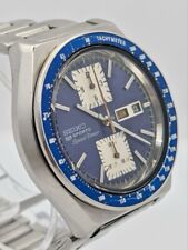 Vintage Seiko kakume Speed Timer 5 Sports 6138-0031 Chronograph  1975 Blue segunda mano  Embacar hacia Argentina