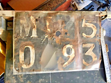 Vecchia targa auto usato  Peschiera Borromeo