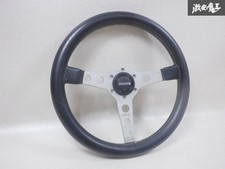 Volante MOMO PROTOTIPO Momoste 35cm 350φ prateleira de couro universal #PGH5AU comprar usado  Enviando para Brazil