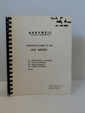 Guia expansor Kurzweil 1000 PX GX HX SX Series K1000 1988 comprar usado  Enviando para Brazil