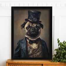 Victorian portrait pug for sale  BORDON