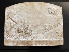 Militaria plaque patriotique d'occasion  Pérols