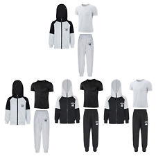 Conjunto de roupa de corrida infantil masculina uniforme camiseta roupa esportiva comprar usado  Enviando para Brazil