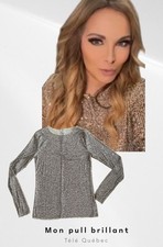 Pull brillant d'occasion  Paris XVIII