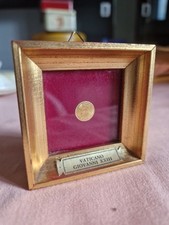 Medaglietta oro papa usato  Milano
