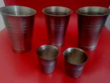 Zinnbecher zinn schnapsbecher gebraucht kaufen  Hockenheim