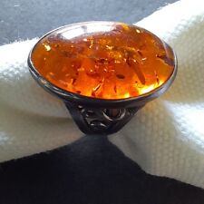 Anello ambra baltica usato  Monte San Pietro