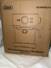 Máquina de café expresso inteligente Gevi 2 em 1 nova fora da caixa comprar usado  Enviando para Brazil