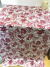 138x70 pink floral for sale  BRIGHTON