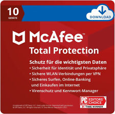 McAfee Total Protection 2025 10 Geräte 1 Jahr | VOLLVERSION / Upgrade| Antivirus comprar usado  Enviando para Brazil